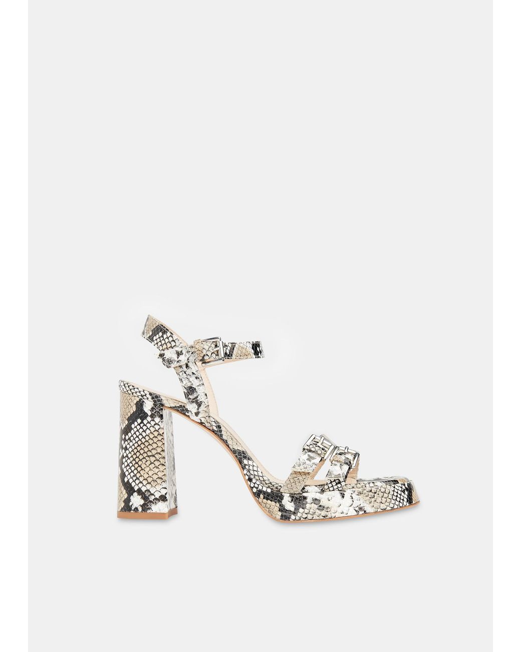 Whistles White Limited Addie Heeled Sandal