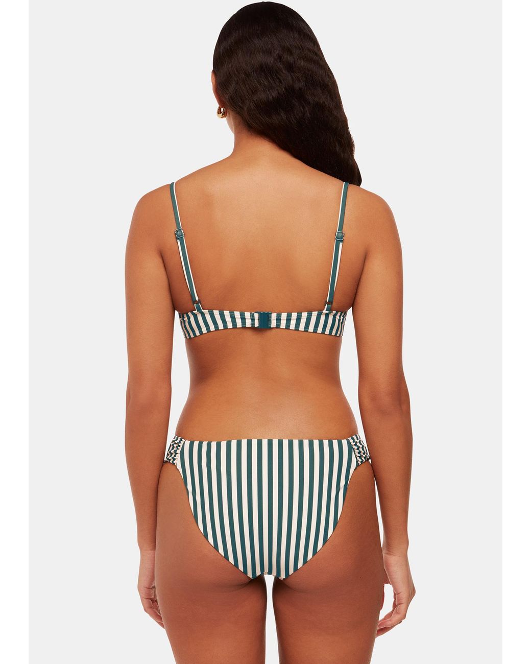 Whistles Multicolor Stripe Bikini Bottom