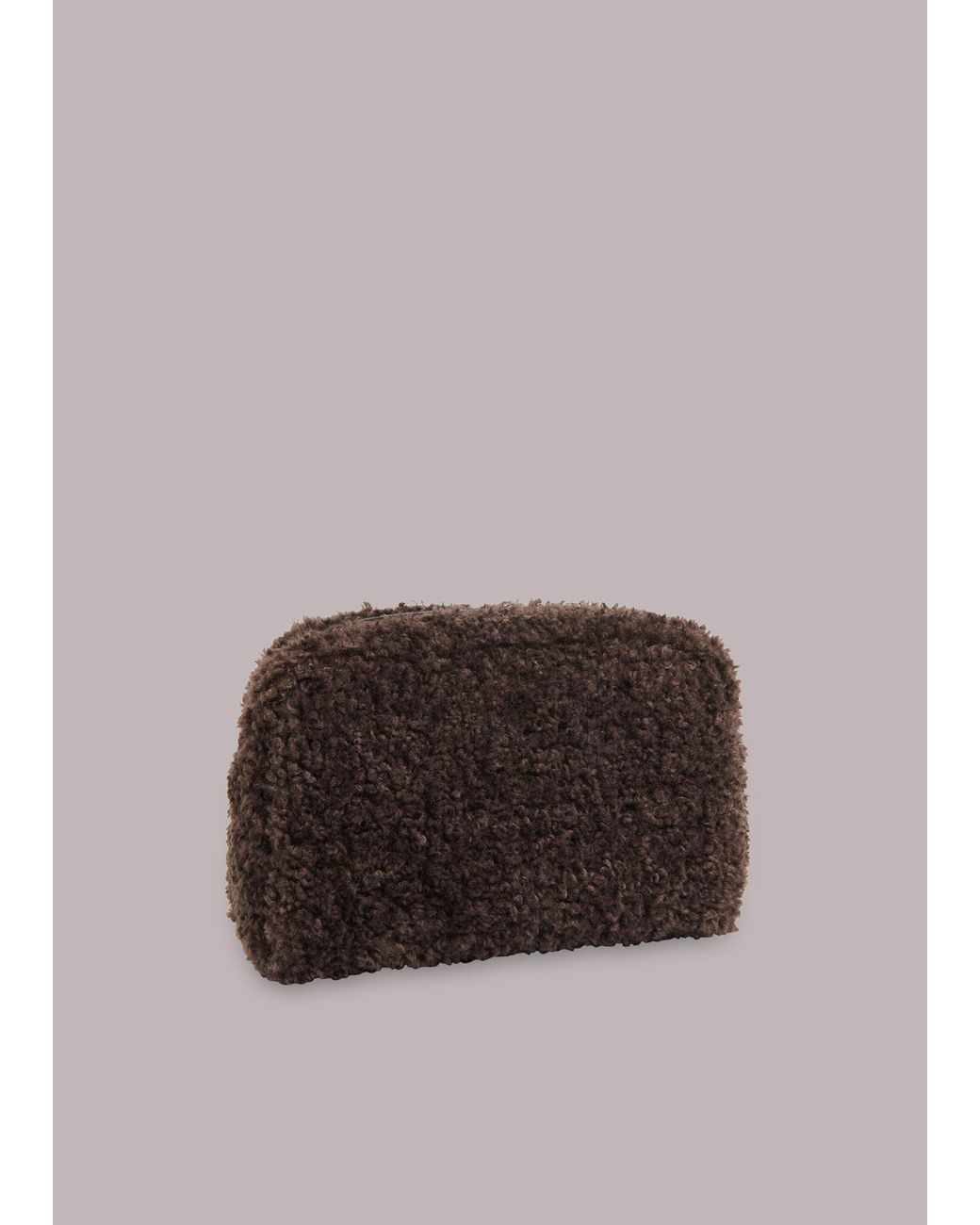 Whistles Brown Corrine Borg Pouch