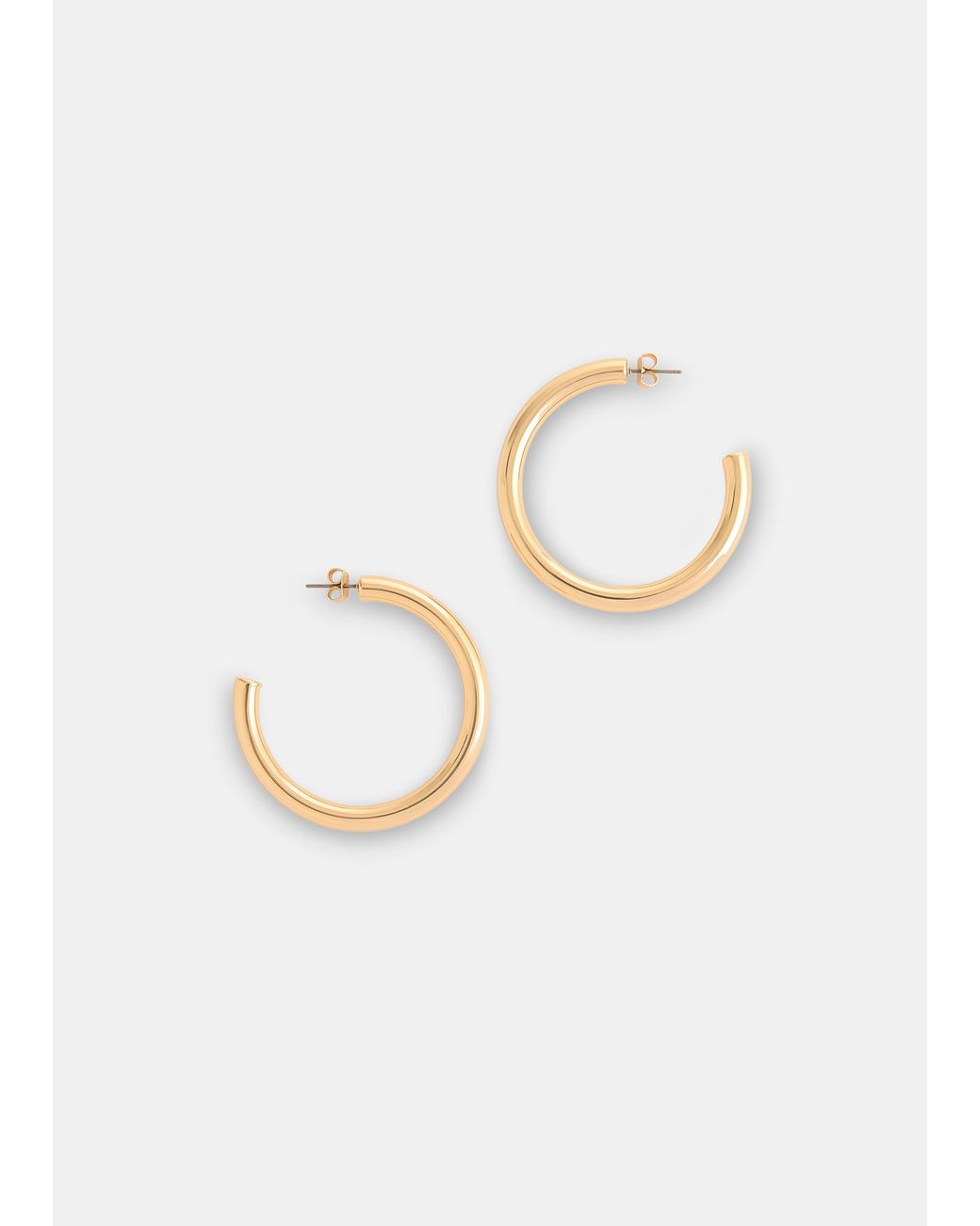Whistles Natural Tubular Large Hoop