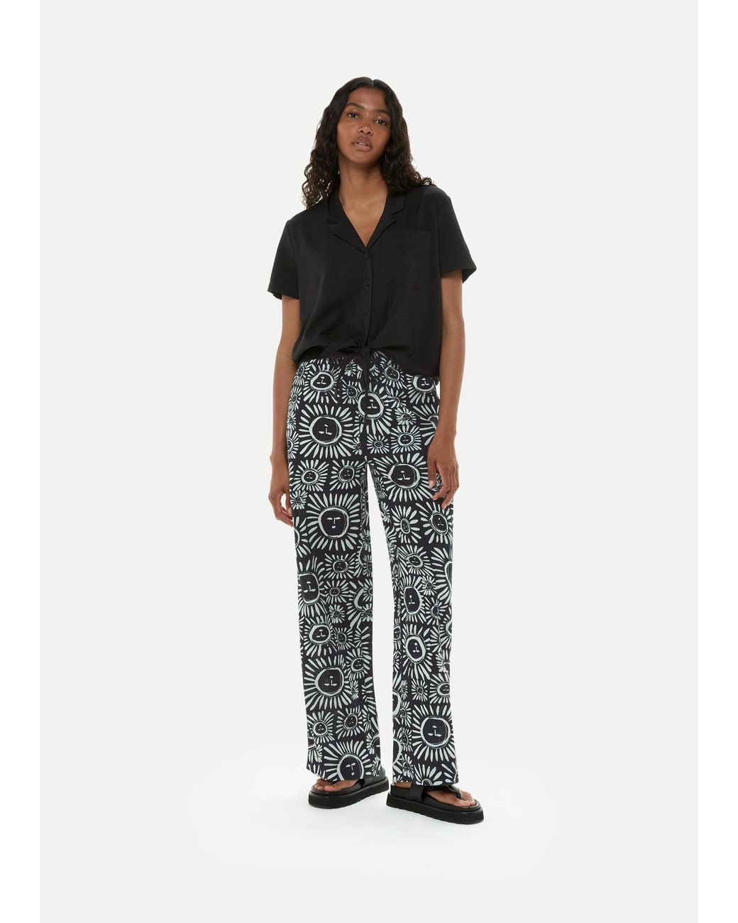 Whistles Multicolor Sunman Print Trouser