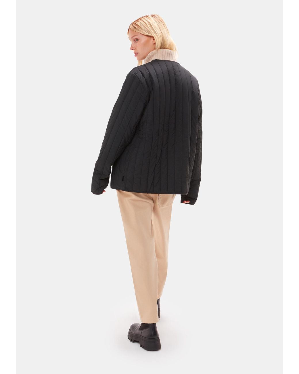 Rains Blue Liner Jacket