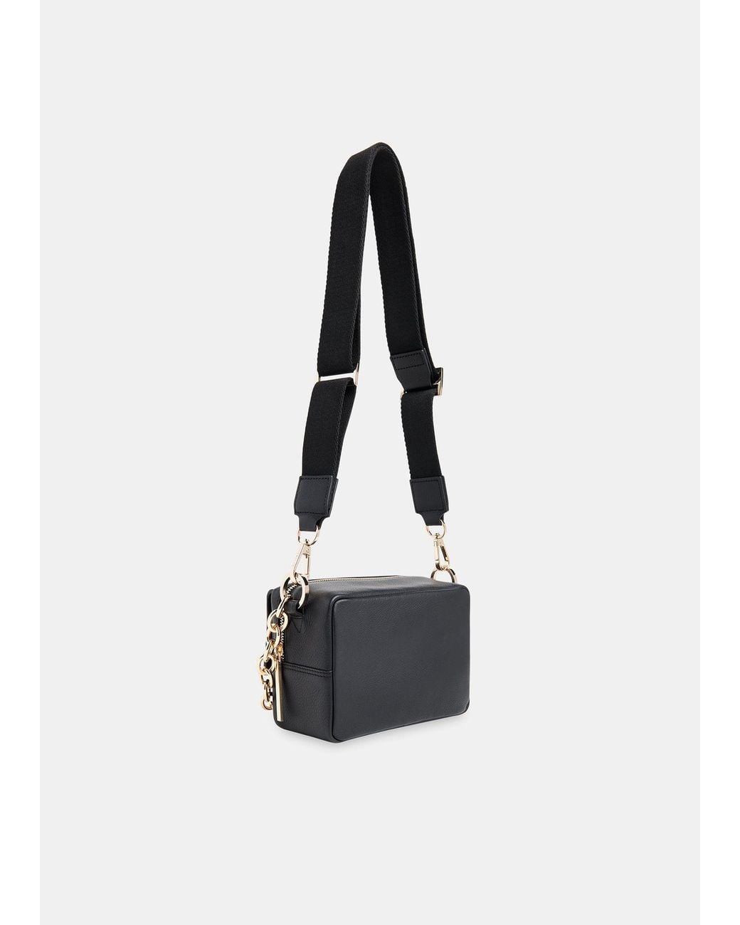 Whistles Black Bibi Chain Crossbody Bag