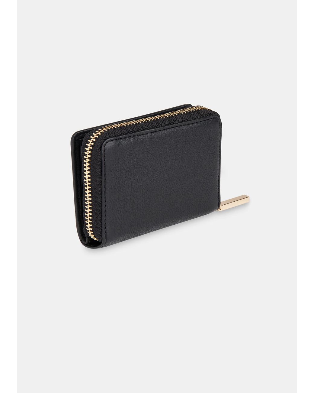 Whistles Black Koa Compact Purse