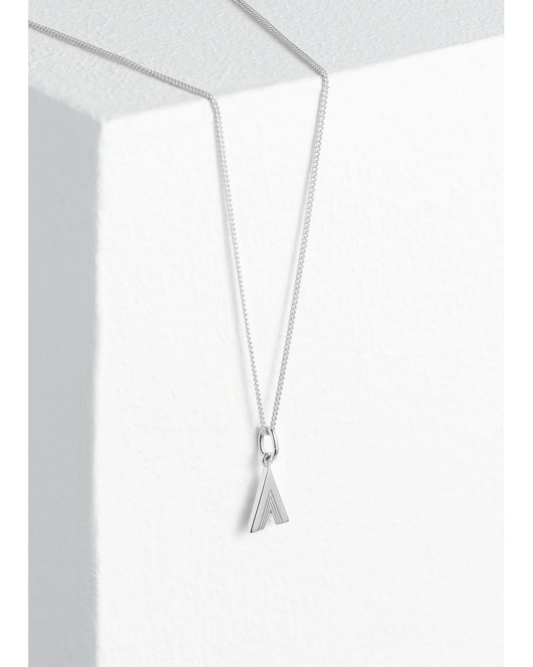 Rachel Jackson White Rachel Jackson Letter Necklace