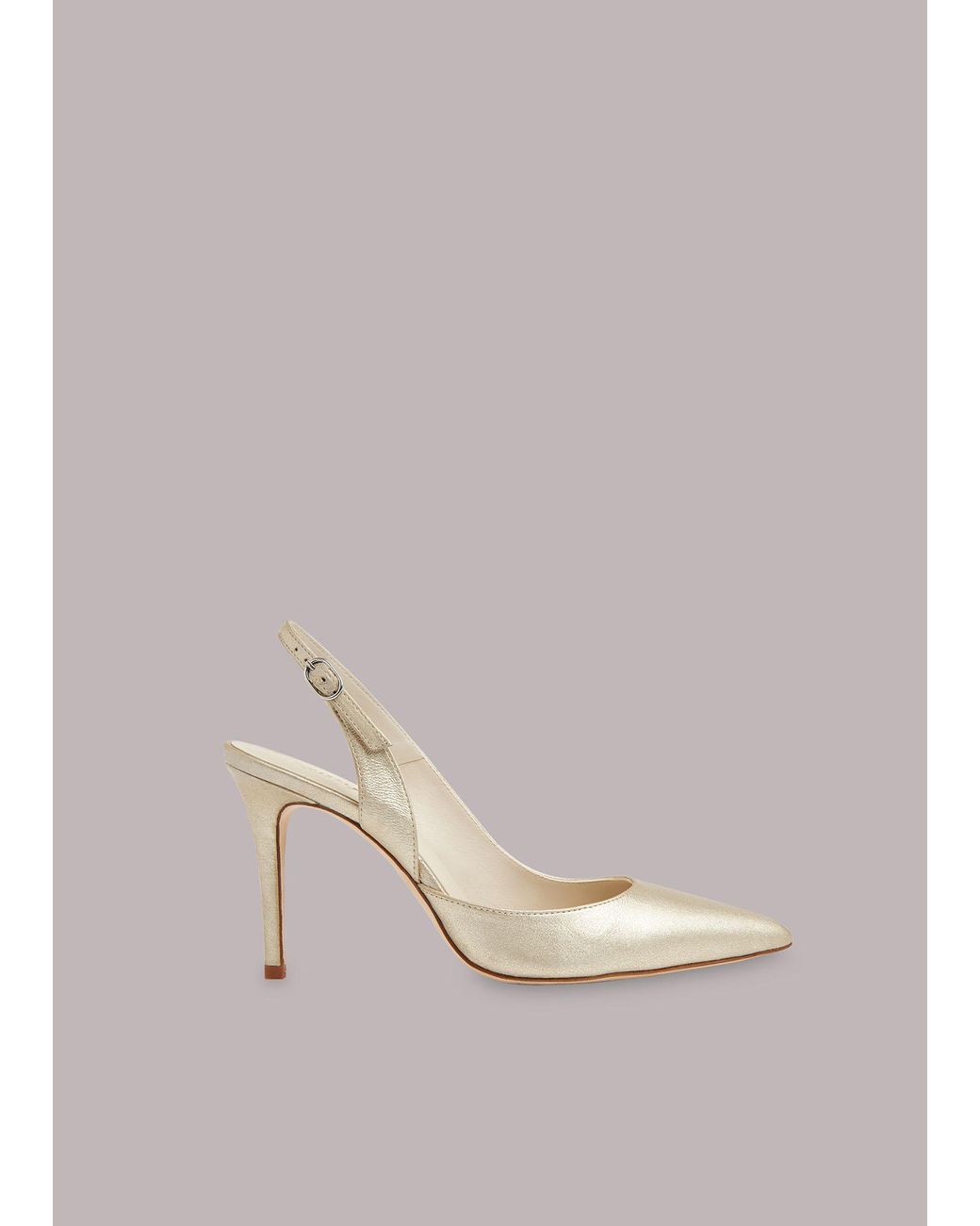Whistles Pink Jenna Wedding Pump