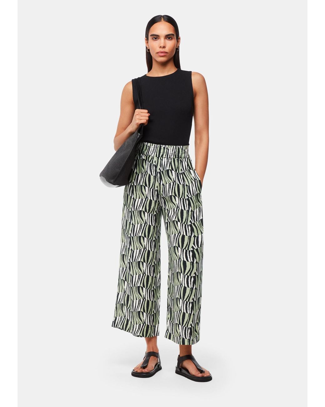 Whistles Multicolor Checkerboard Tiger Trouser