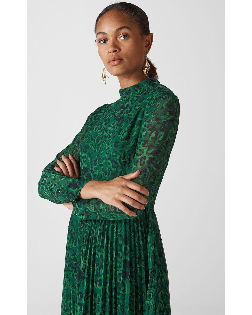 whistles jungle dress