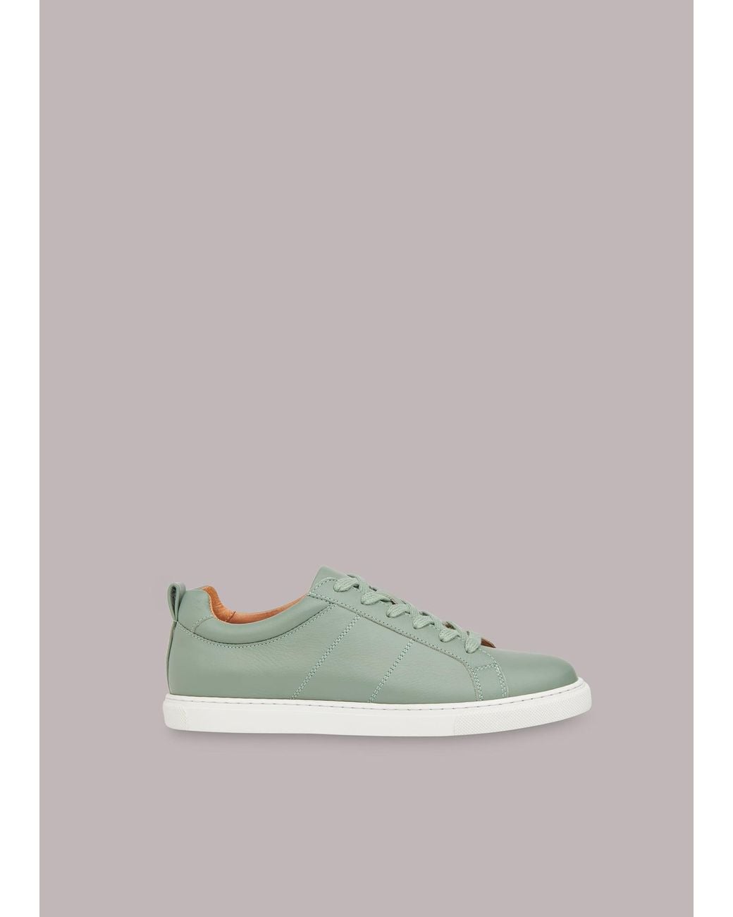 Whistles Gray Koki Lace Up Trainer