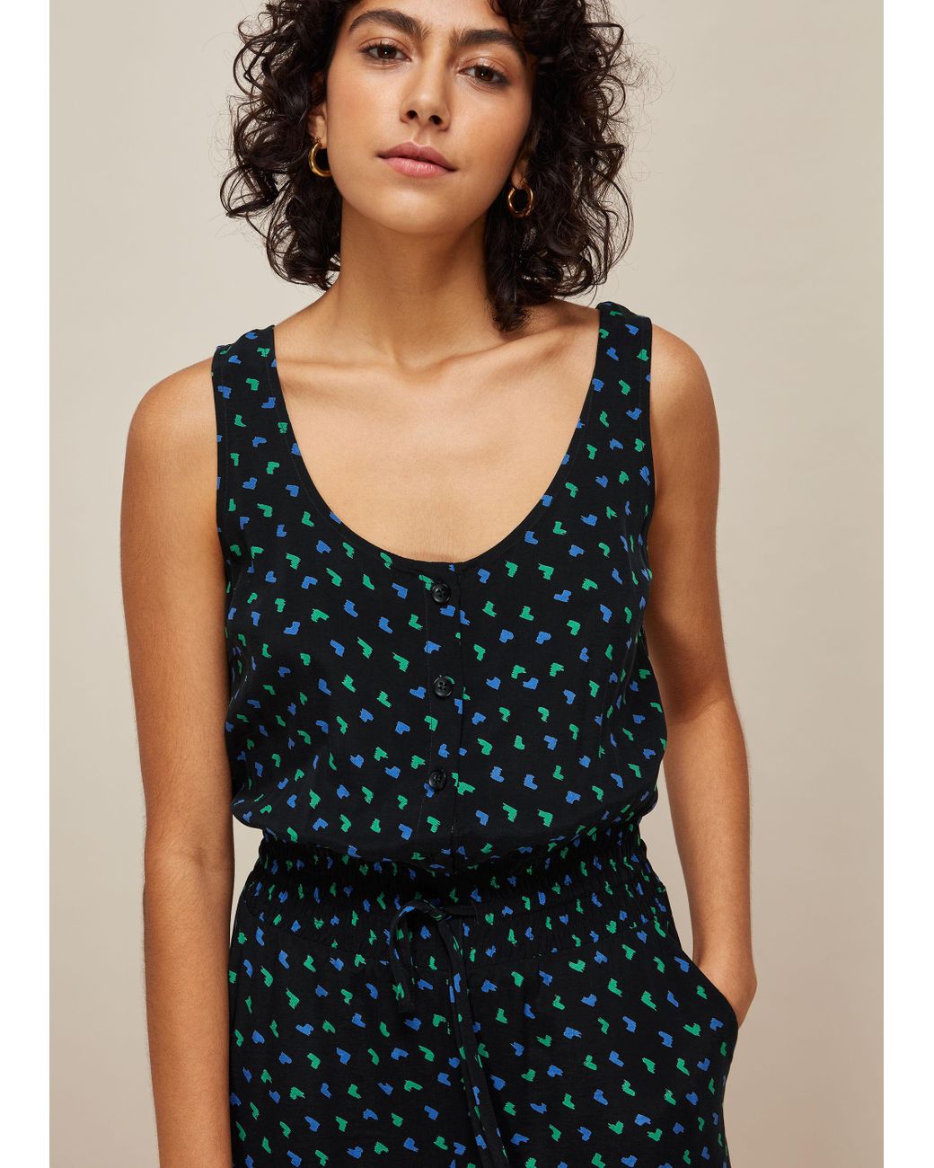 whistles heart jumpsuit