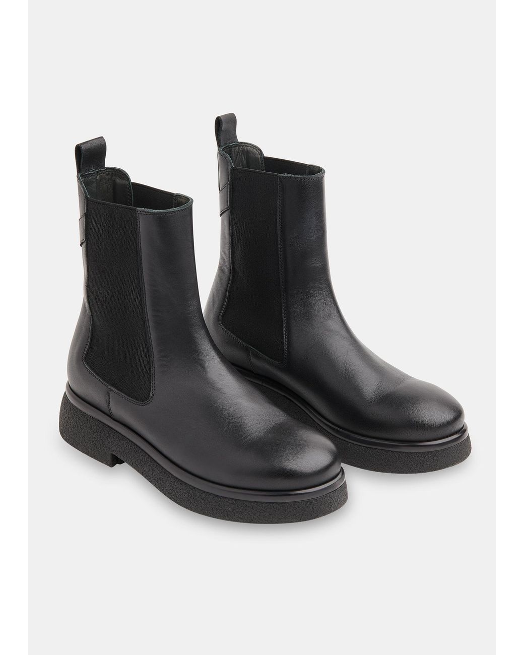 Whistles Black Aelin Chelsea Boot