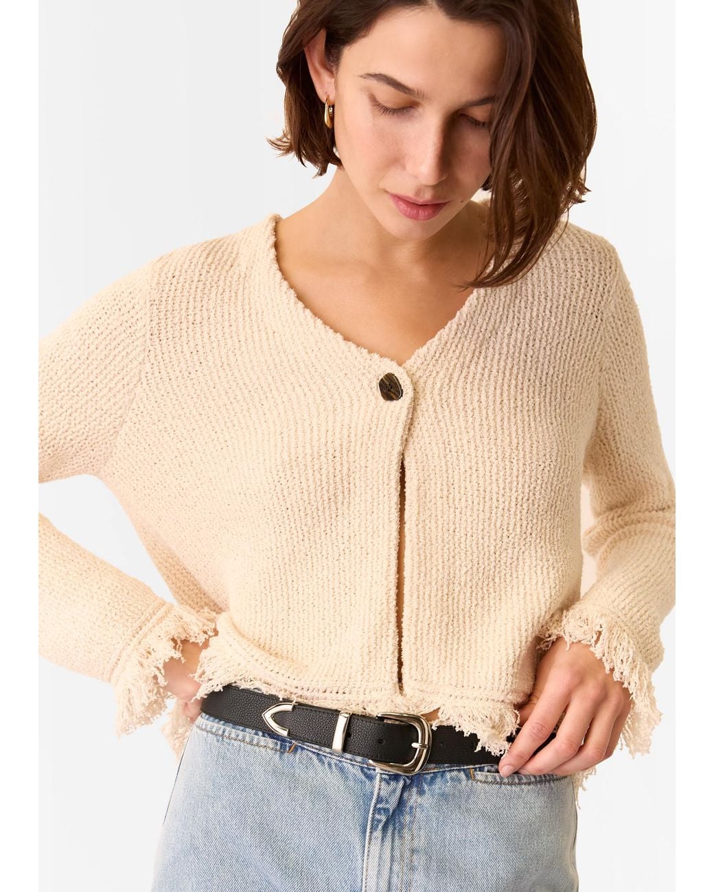 Whistles Natural Western Belt