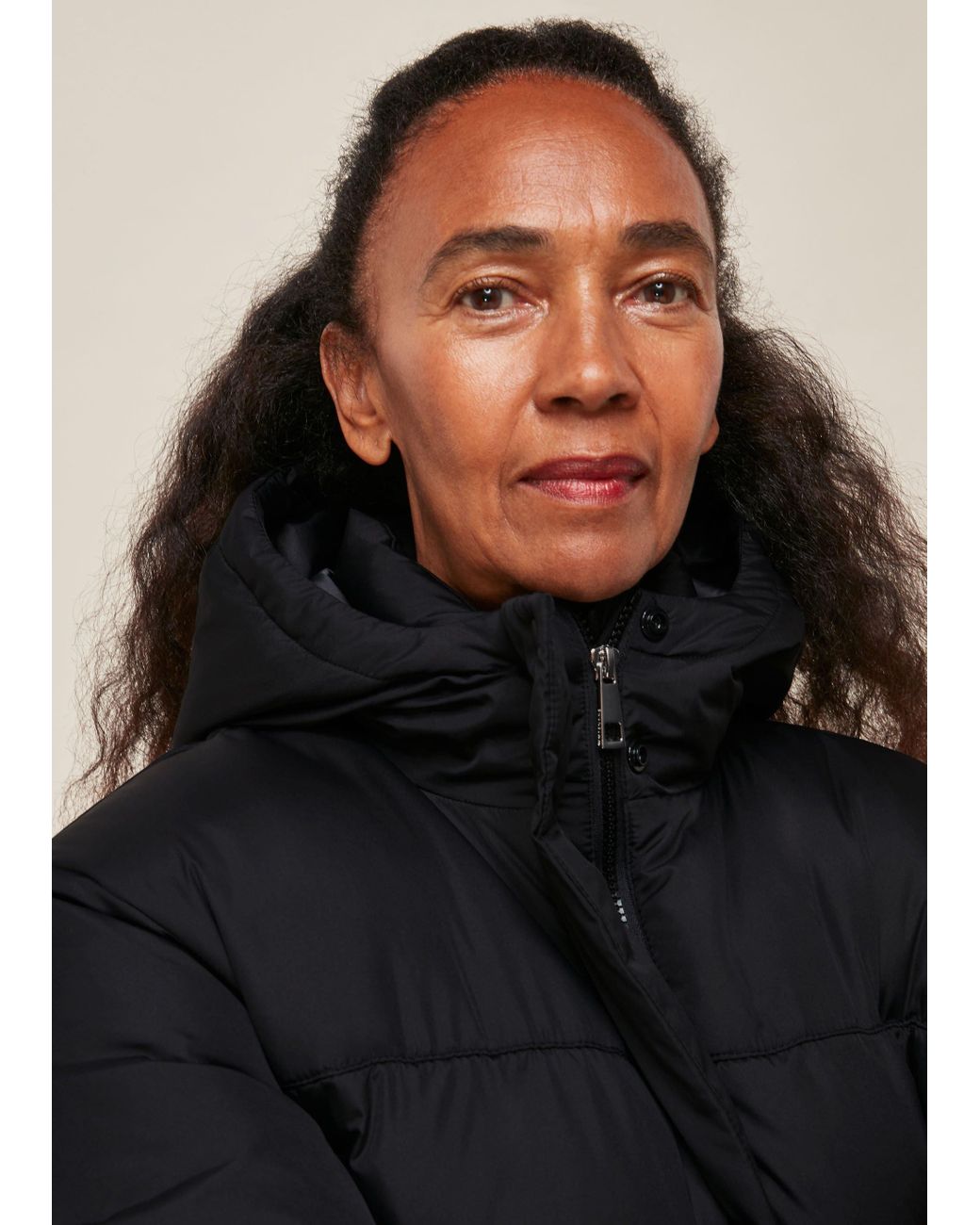 whistles hooded puffer jacket