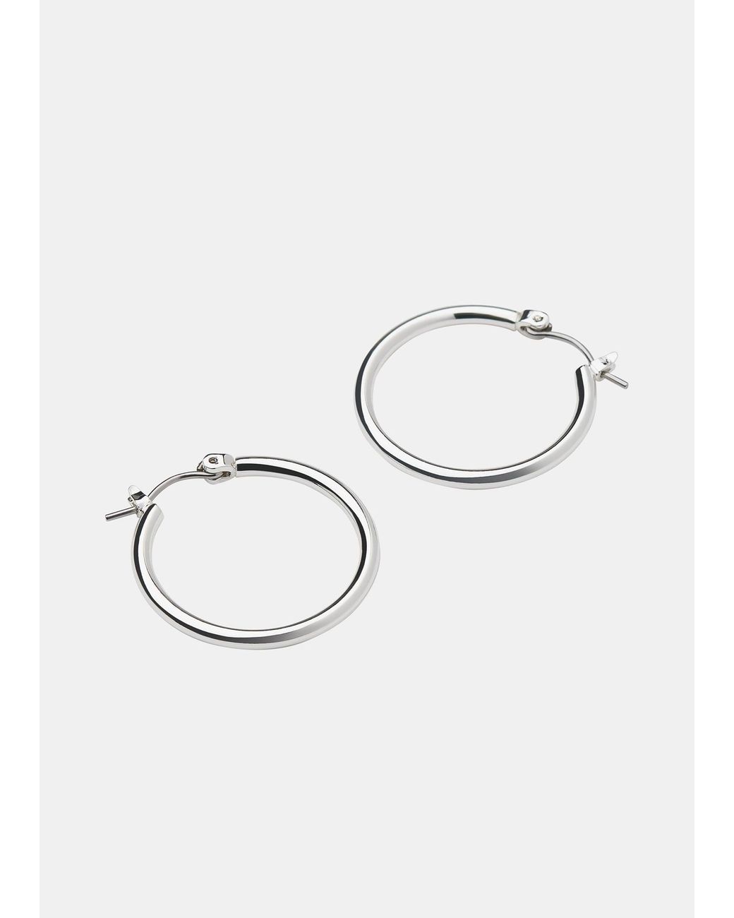 Whistles Blue Classic Hoop Earring