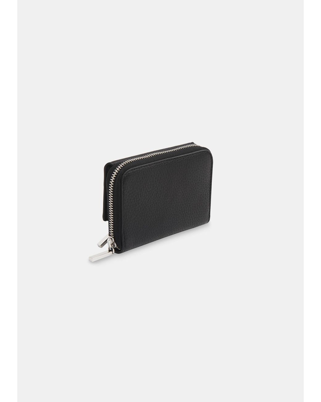 Whistles Black Bibi Zip Purse