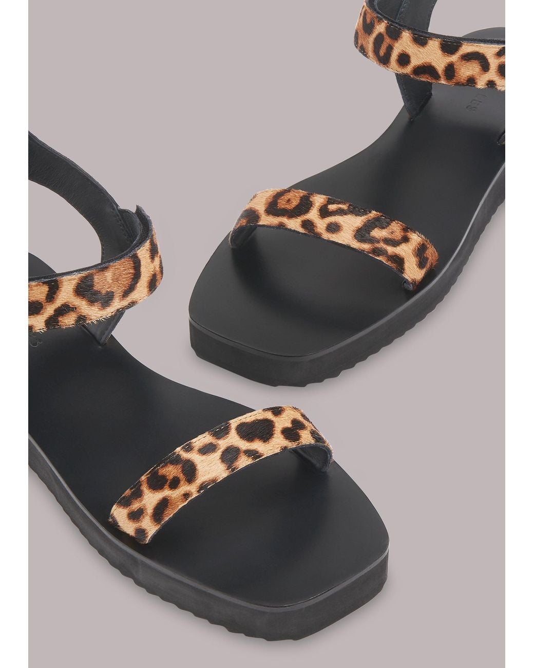 Whistles Pink Finn Velcro Sandal