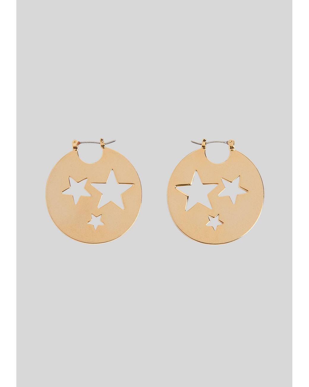 Whistles White Star Cut Out Earring