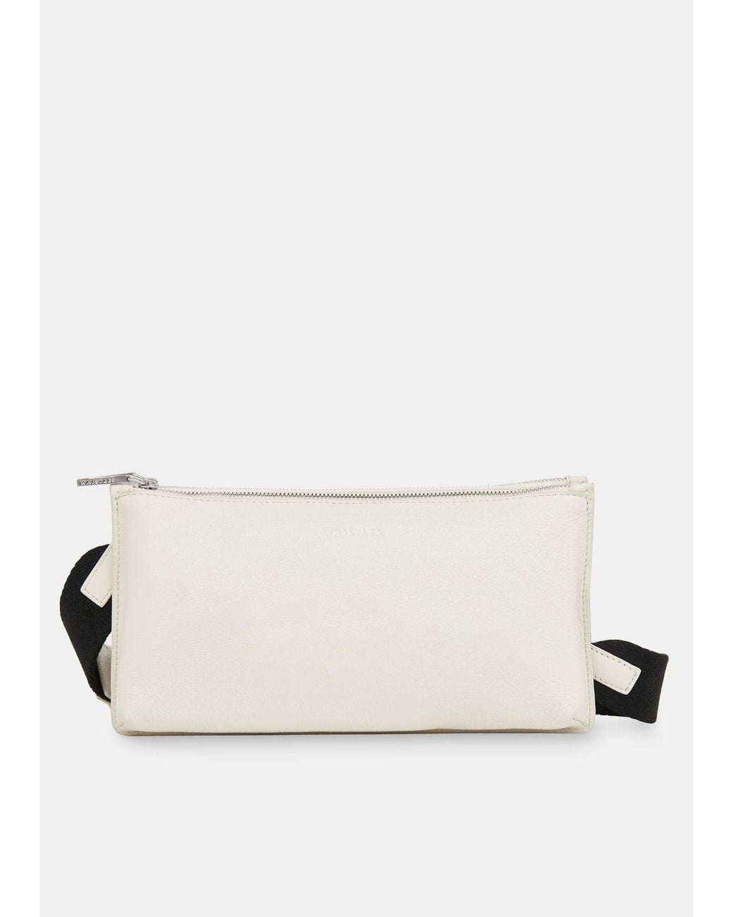 Whistles Natural Kai Double Pouch Crossbody Bag