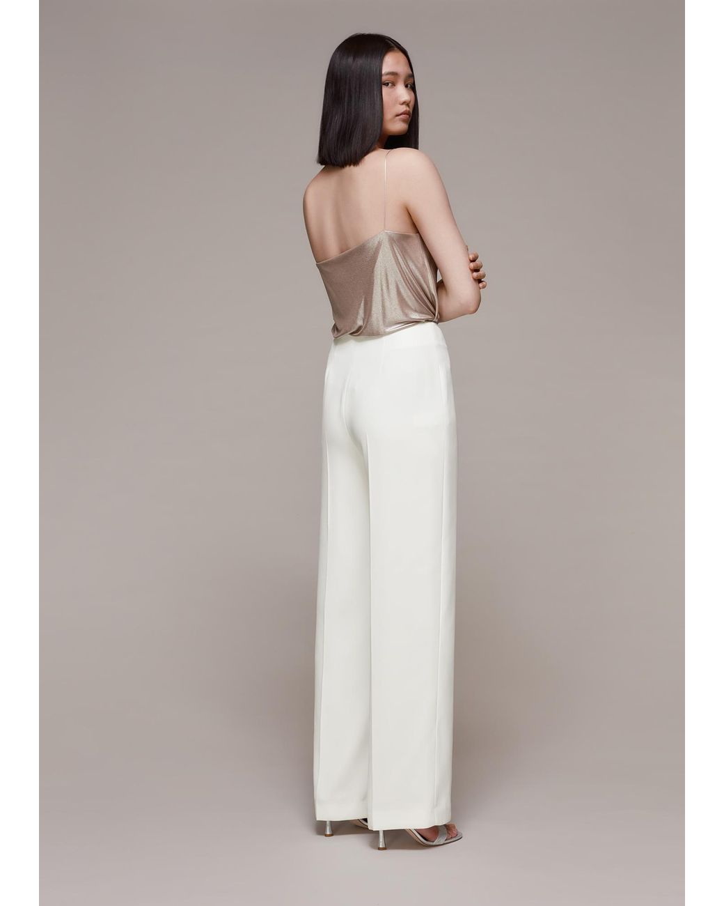 Whistles White Annie Wedding Trouser