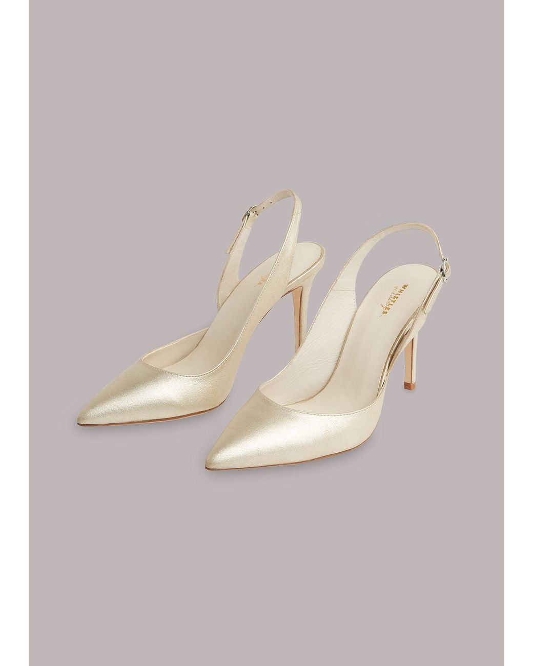 Whistles Pink Jenna Wedding Pump