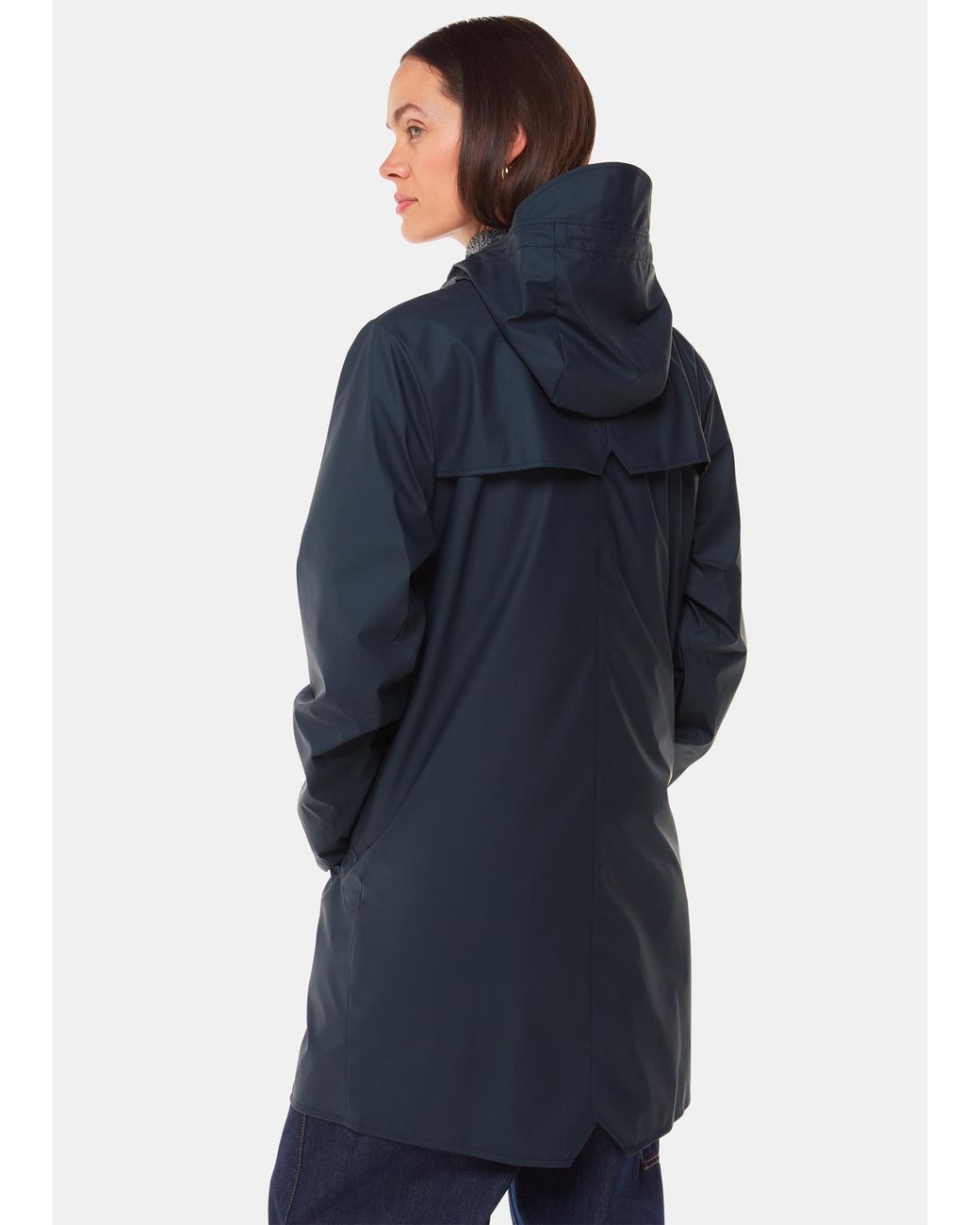 Rains Blue Rains Long Jacket