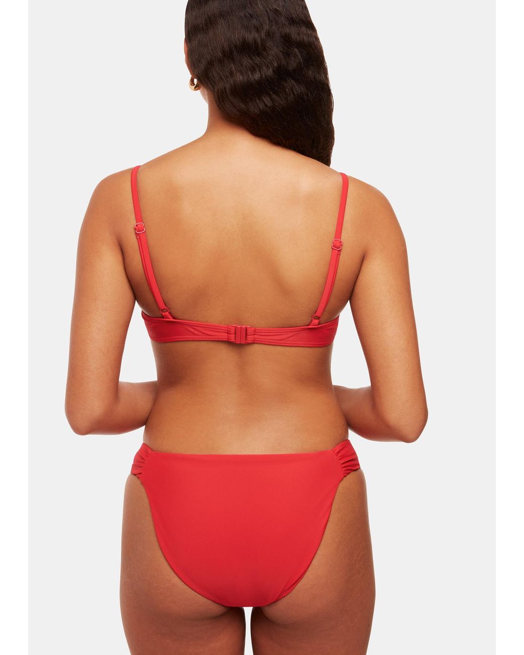 Whistles Red Lillie Bikini Bottom
