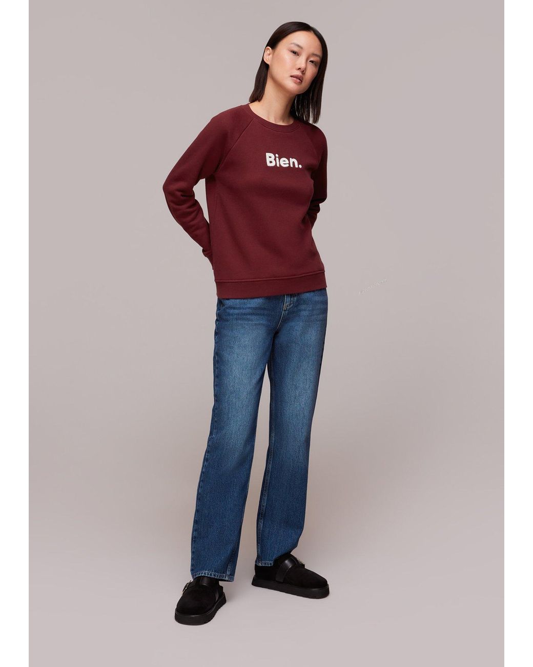 Whistles cherie sweatshirt sale