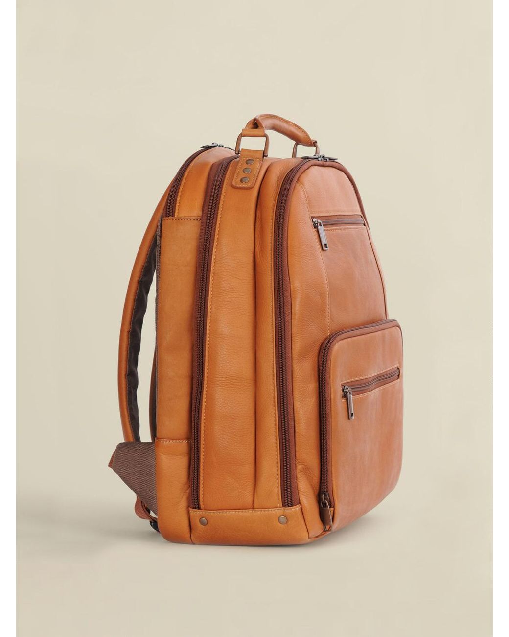 Wilsons Leather Steve Leather Laptop Backpack in Brown for Men | Lyst