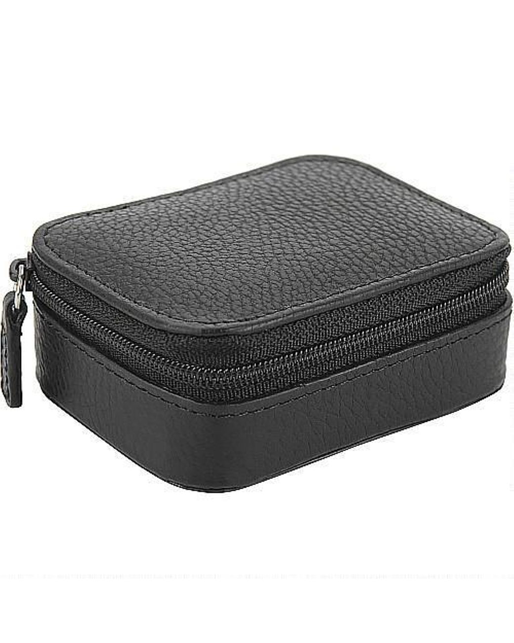 Wilsons Leather 8 Day Leather Pill Case in Black Lyst