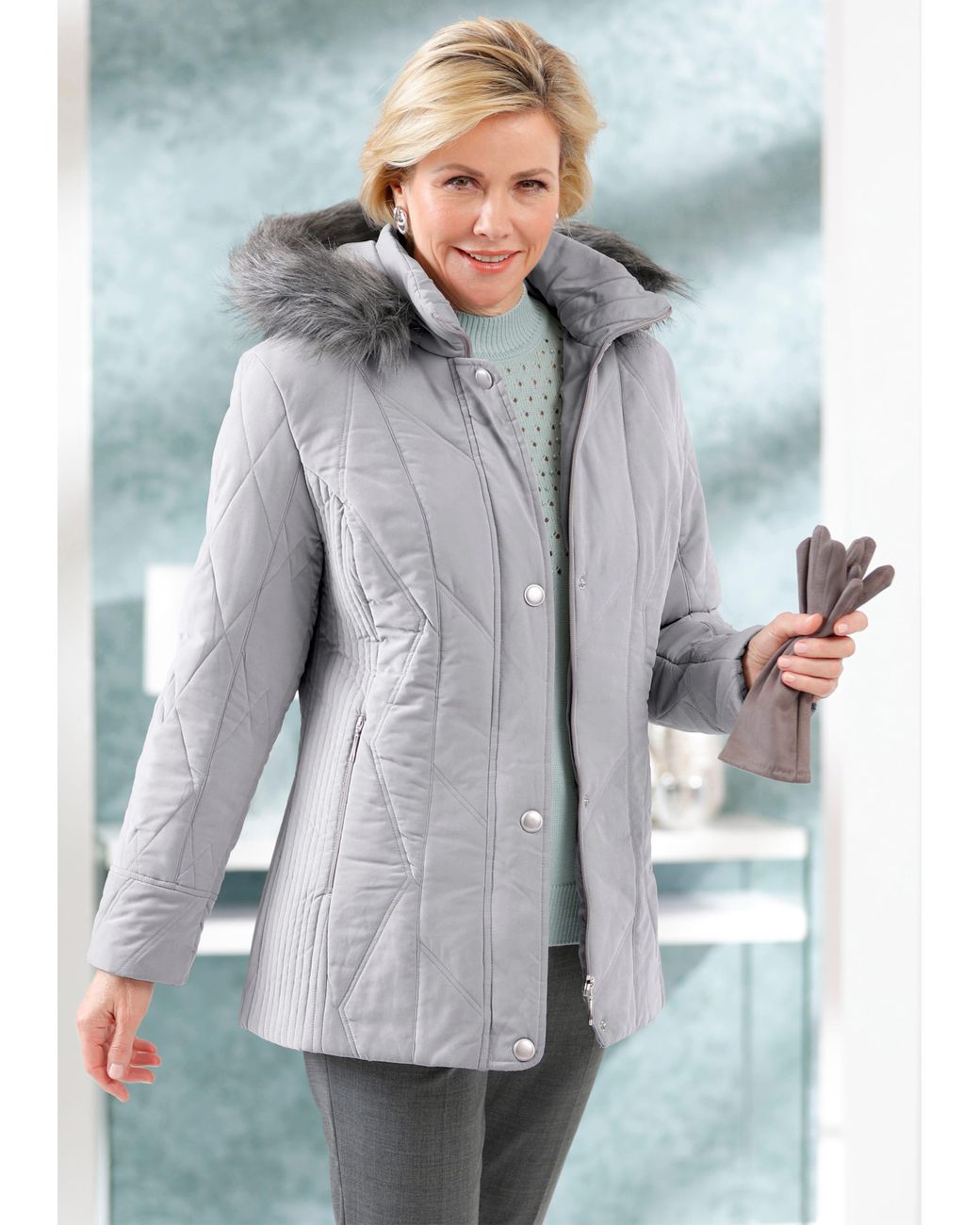 Oxxo Oversized Winterjacke Damen Funktionsjacke Witt Weiden Damen