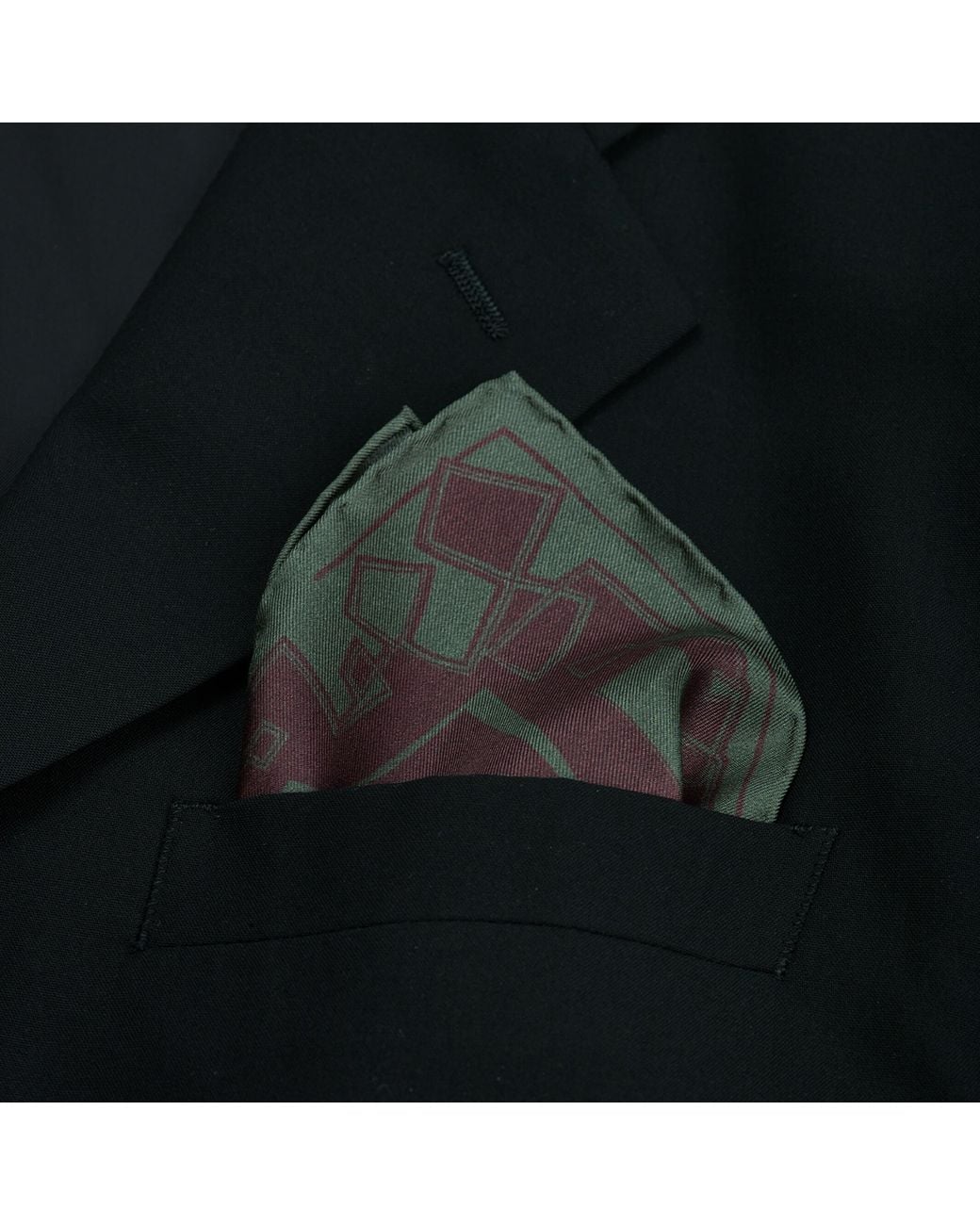 Richard Allan London Purple Claret Hepworth Silk Neckerchief