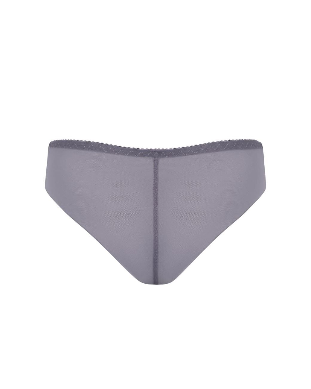 Daily Underwear Gray Brazilian Panties Bloom