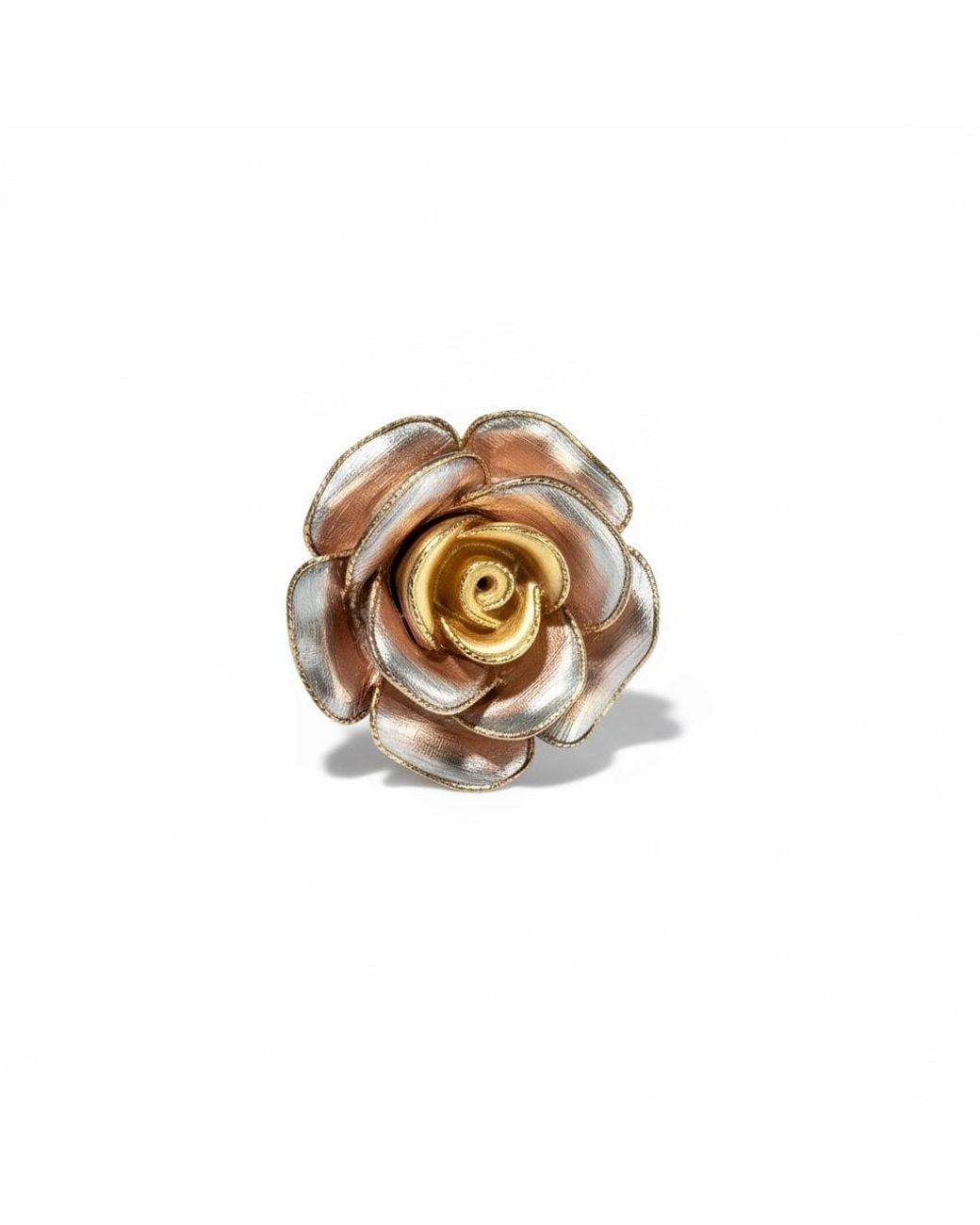 La Pluie Jewellery Metallic Rosa Dorée Ring