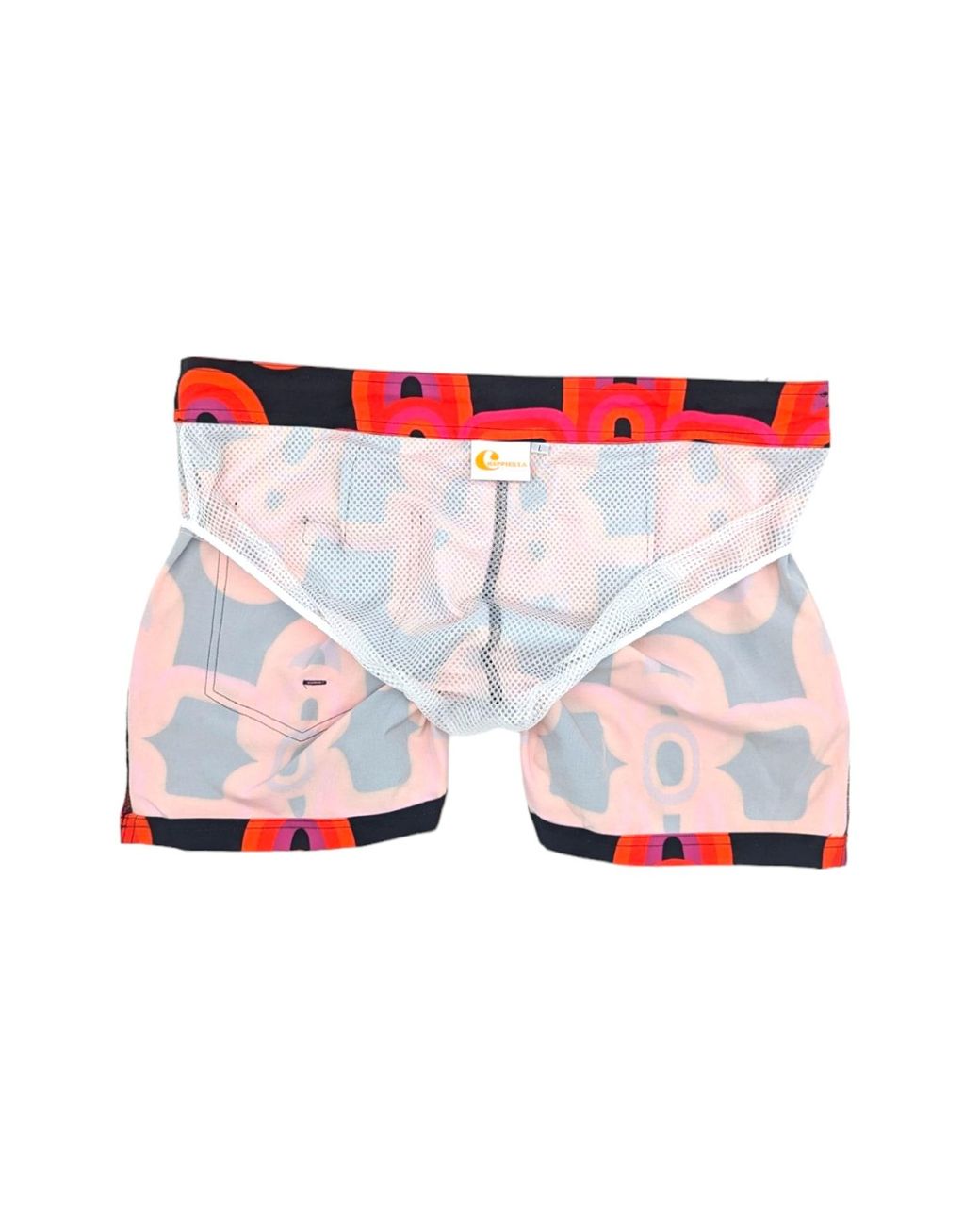 Julia Clancey Red Sunset Rooftop Board Short for men