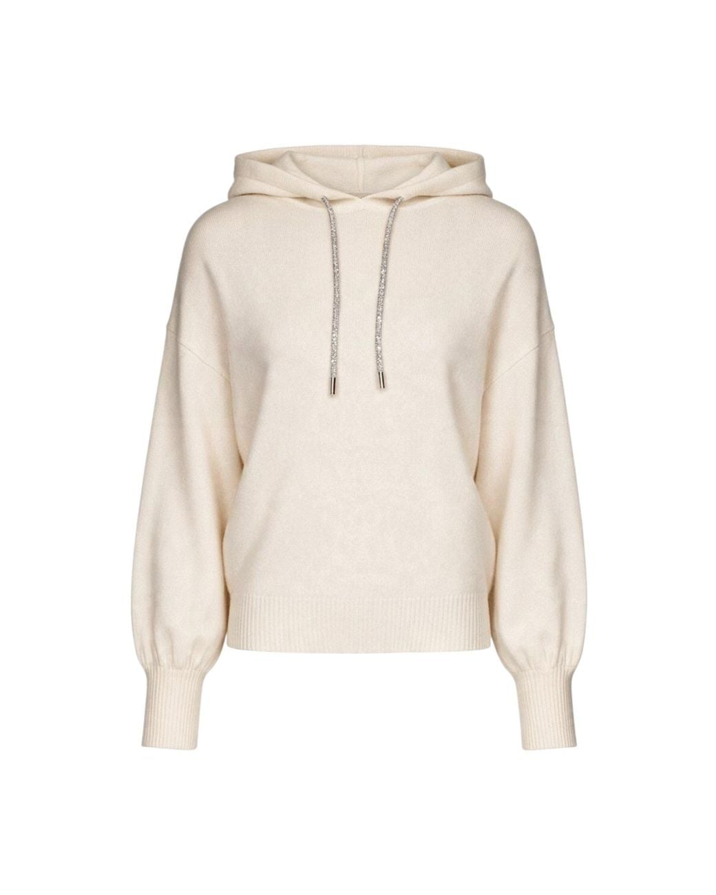 Brodie Cashmere Natural Hilary Hoodie