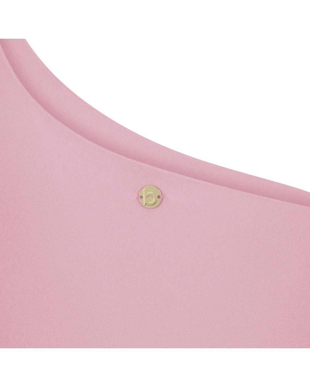 Blake Swimwear Pink Wave One Shoulder Swimsuit