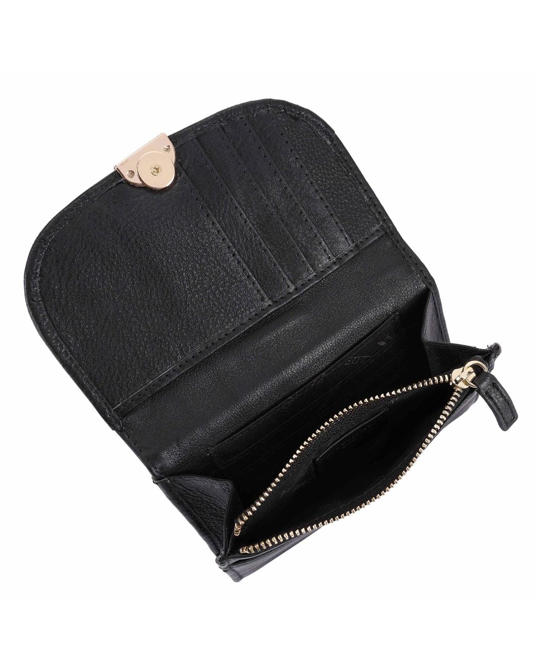 Paul Costelloe Black Kate Leather Purse