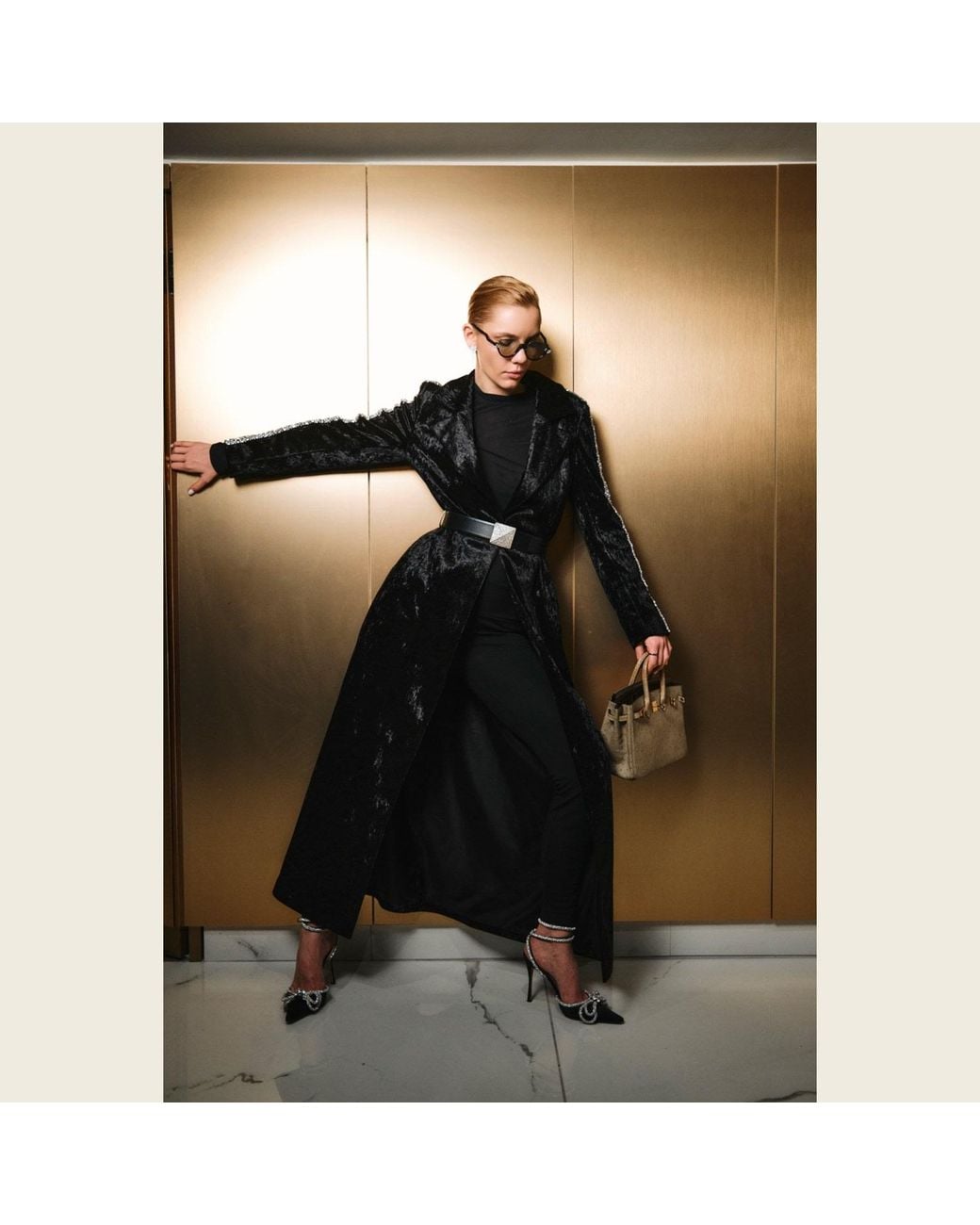 Roqaia Fashion House Black Midnight Sovereign Jacket