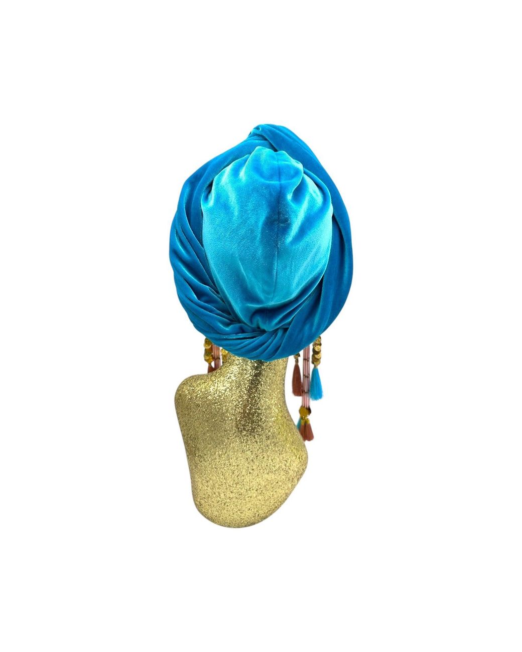 Julia Clancey Blue Azure Butterfly's Dream Turban