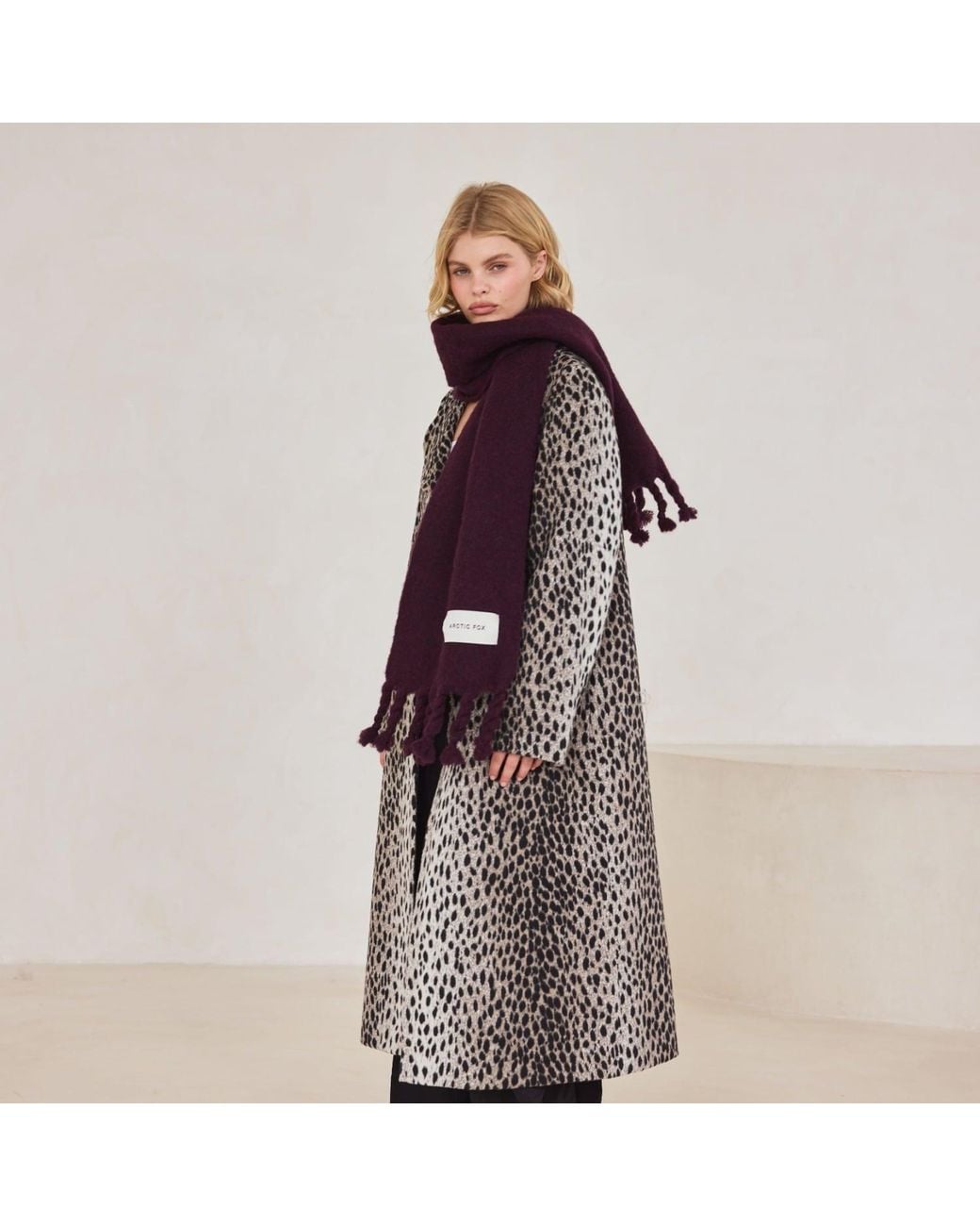 Arctic Fox & Co. Purple The Cloud Scarf