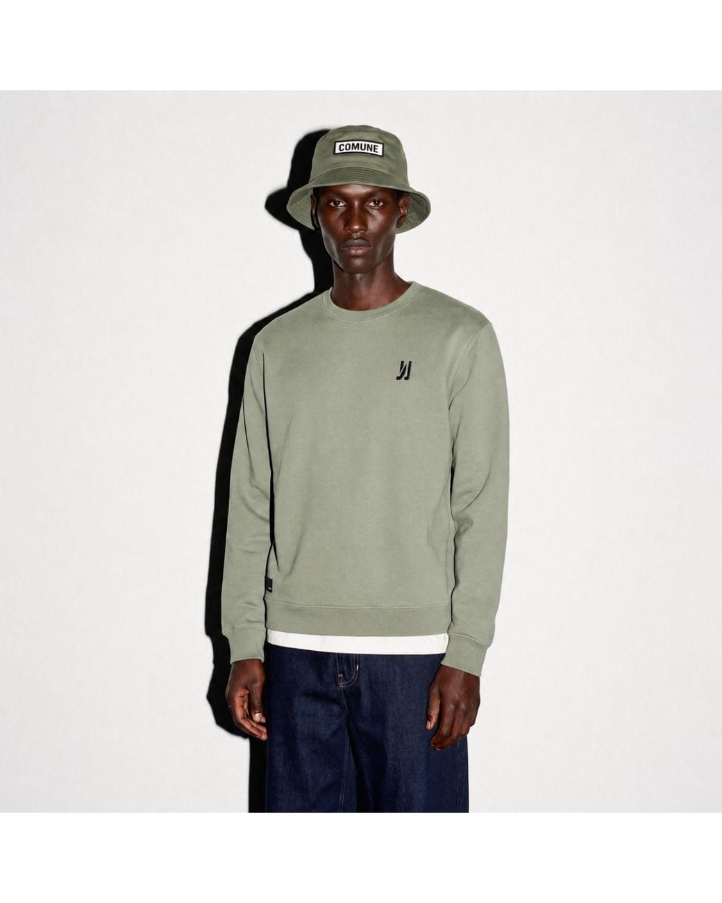 Comune Green Luka Crew for men
