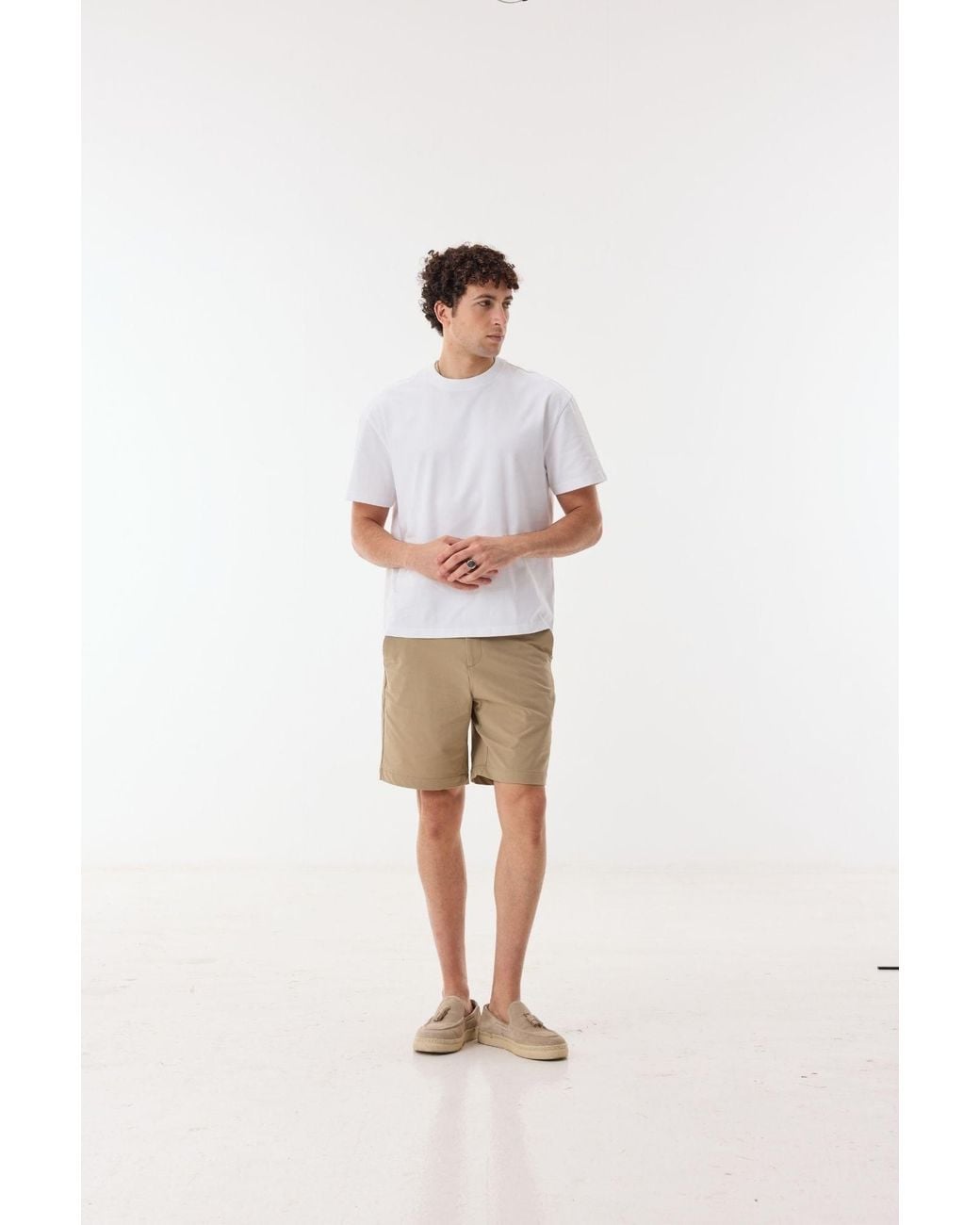 Ashita Fernandes White Emrys T Shirt for men