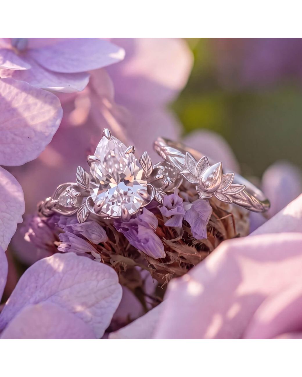 Azura Jewelry New York White Lotus Of The Journey Ring Vermeil