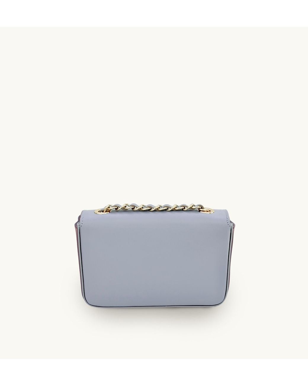 Apatchy London Blue The Grace Sky Leather Bag