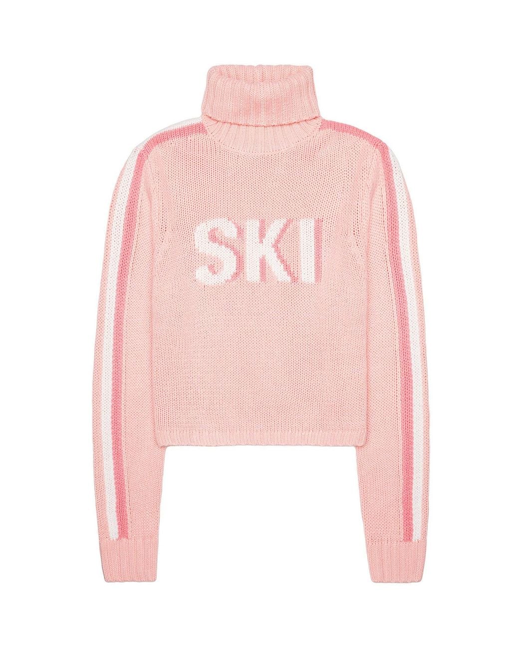 Ellsworth & Ivey Pink Jade Turtleneck Sweater