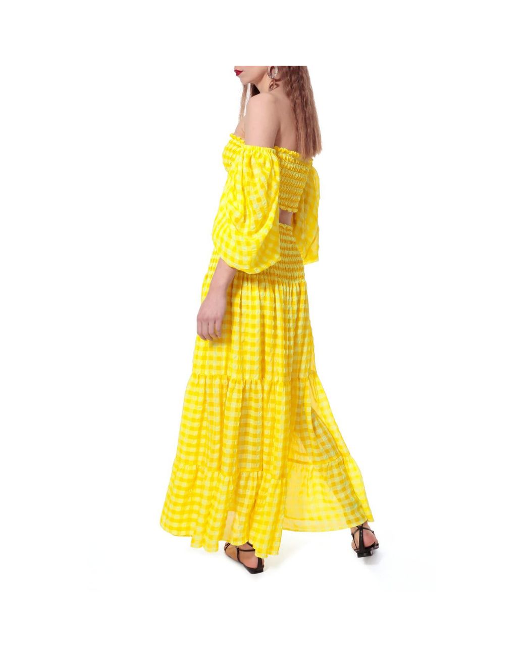 AGGI by HALEWSKI Ibbie Sun Kissed Yellow Top
