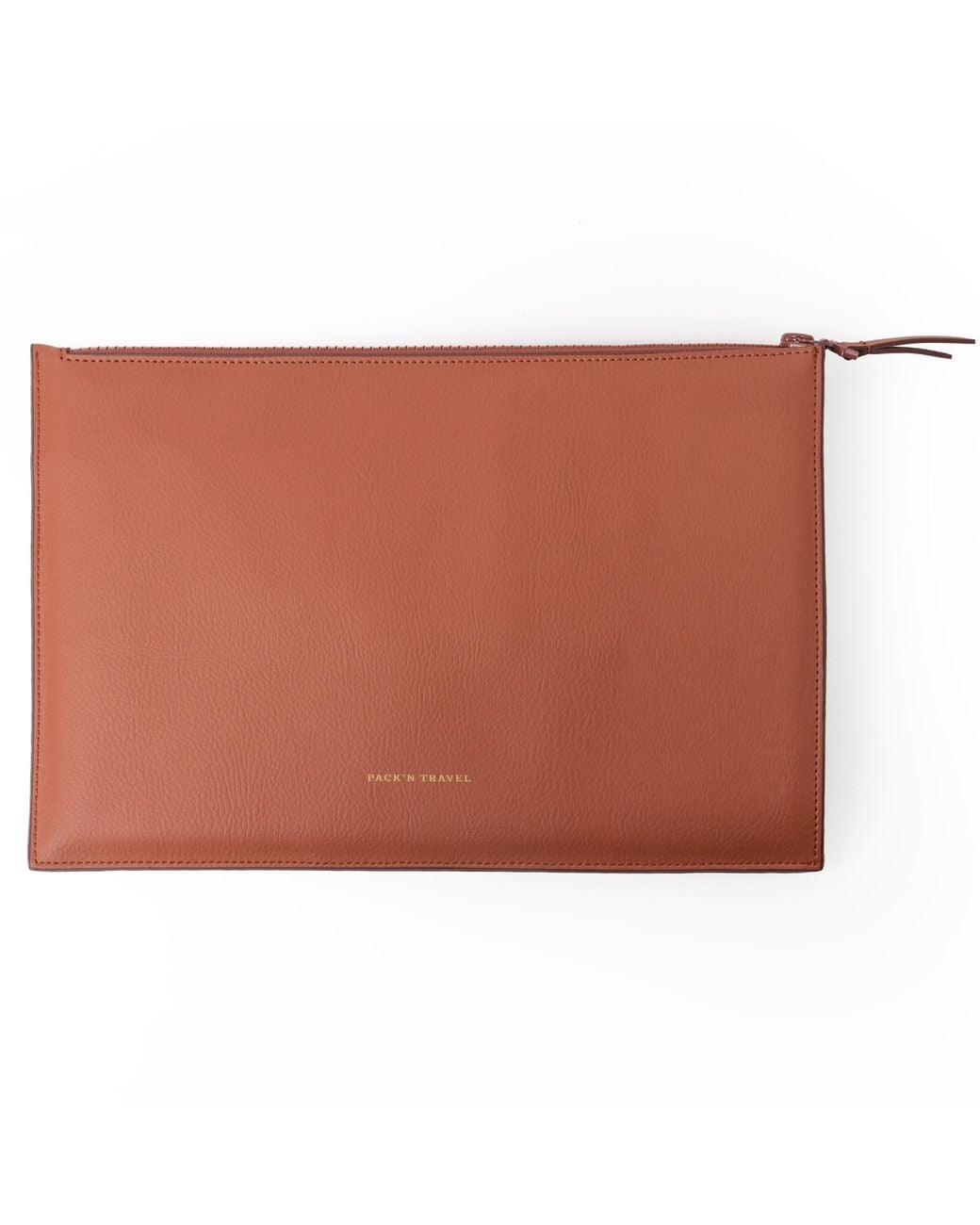 Pack'n Travel Brown Clutch Terracotta