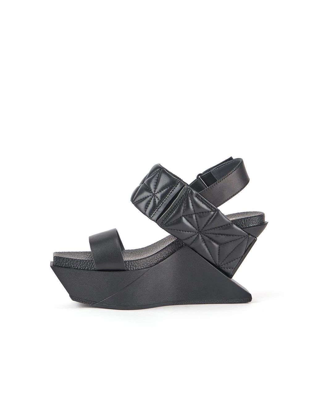 United Nude Gray Delta Wedge Puffy