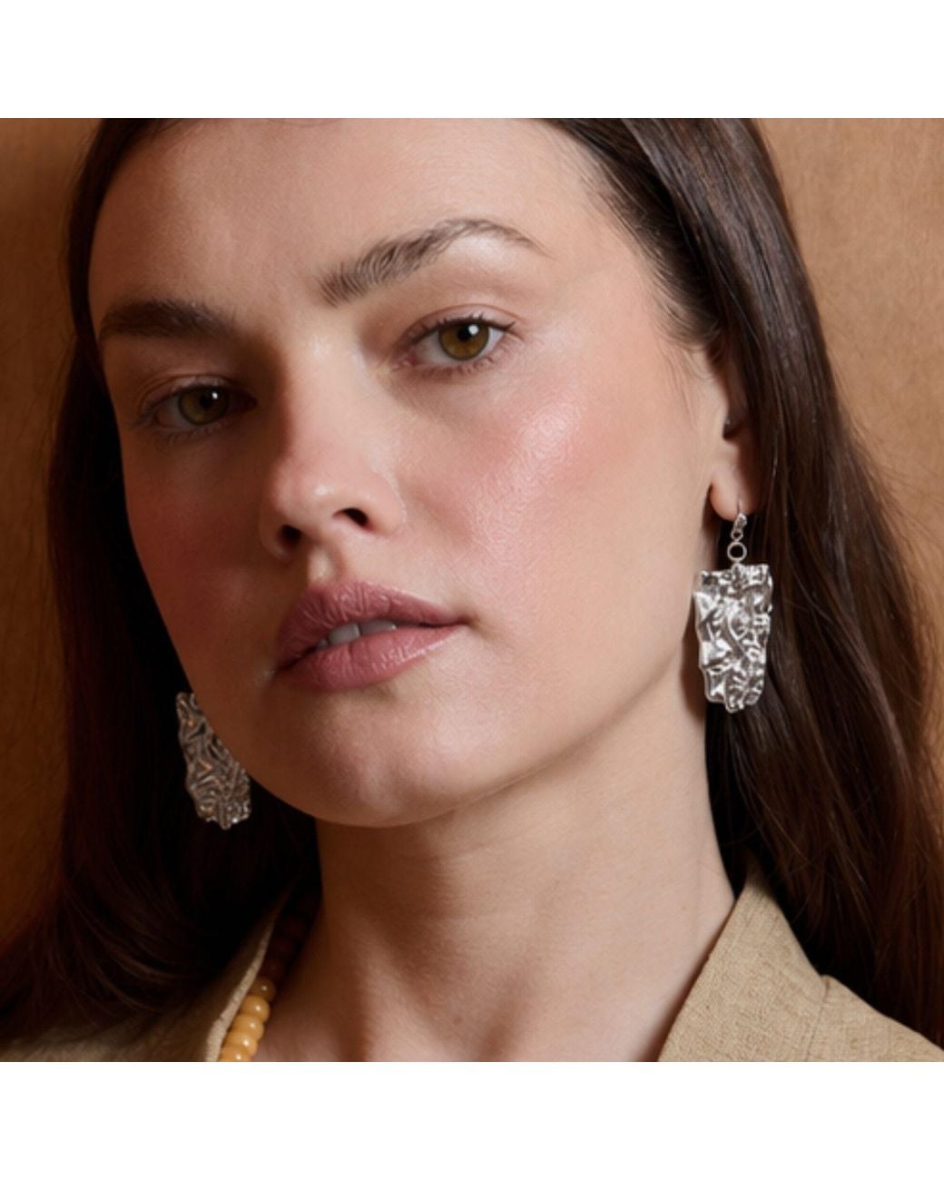 A Weathered Penny White Aster Studs