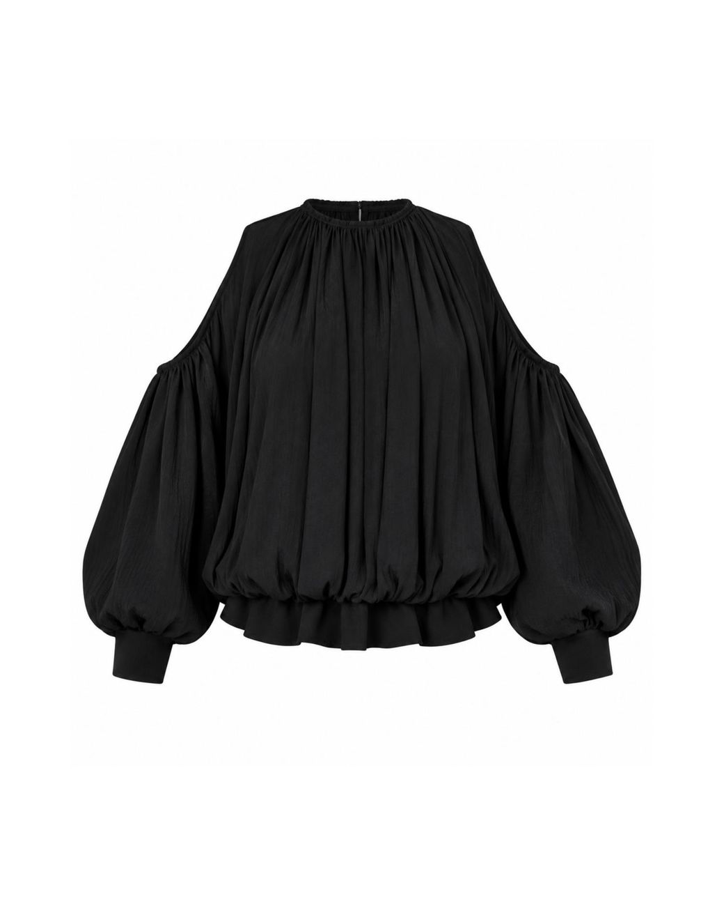 Mohala Grey Black Onaha Blouse